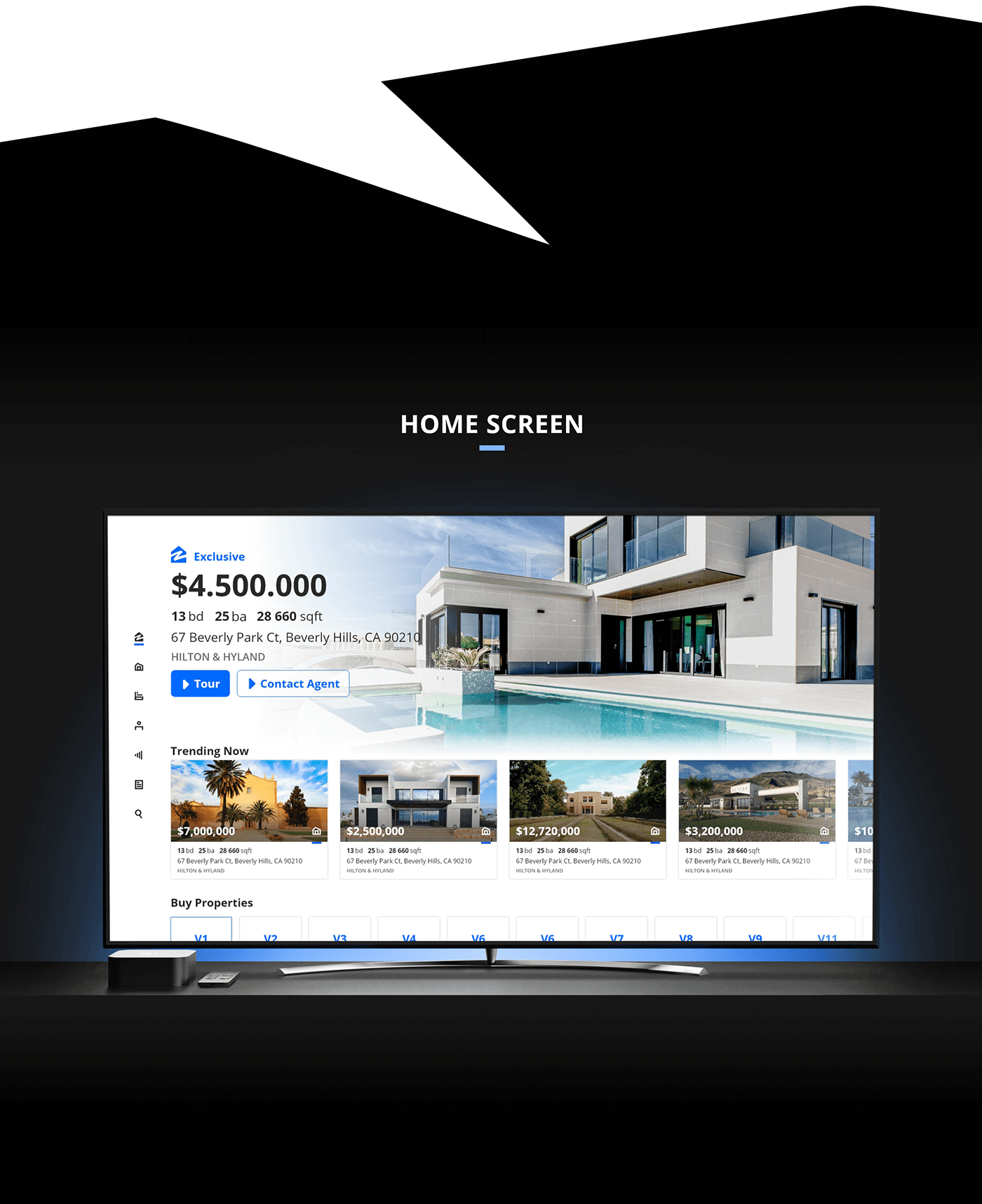 What if Zillow Was Netflix - Home Screen
