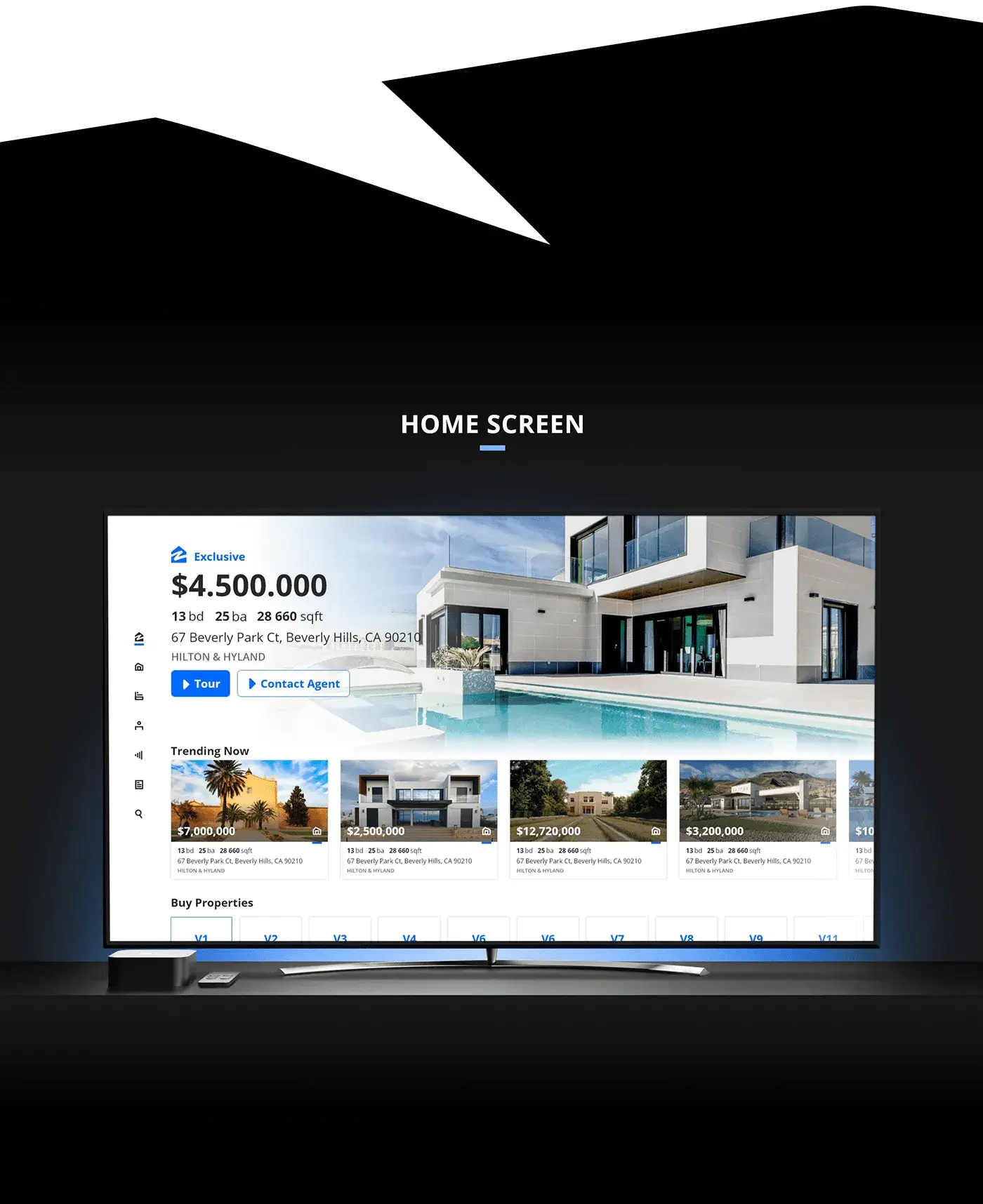 What if Zillow Was Netflix &#8211; Home Screen