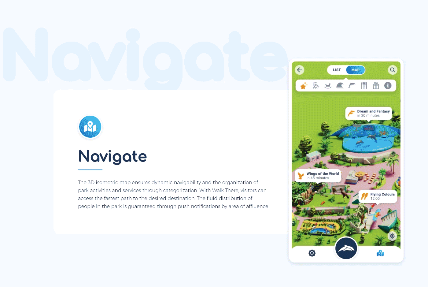 Zoiomarine Mobile App - Navigate